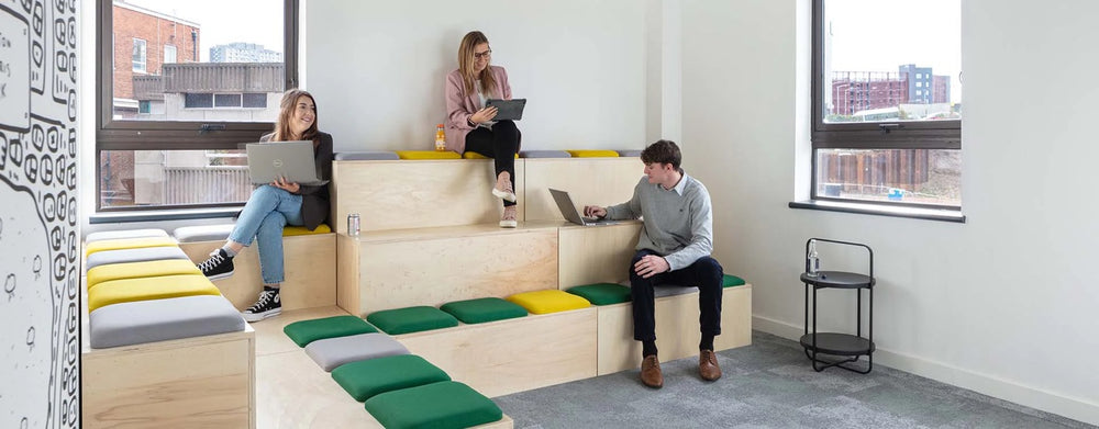 Egan Reid tiered office seating
