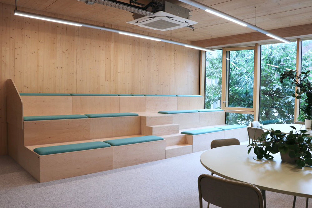 Too Good To Go tiered office seating